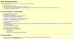 Desktop Screenshot of keltenseiten.de