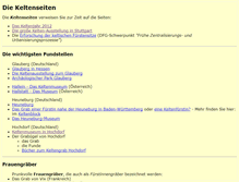 Tablet Screenshot of keltenseiten.de
